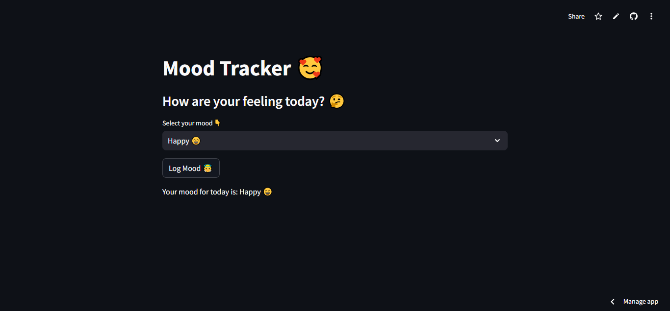 Mood Tracker