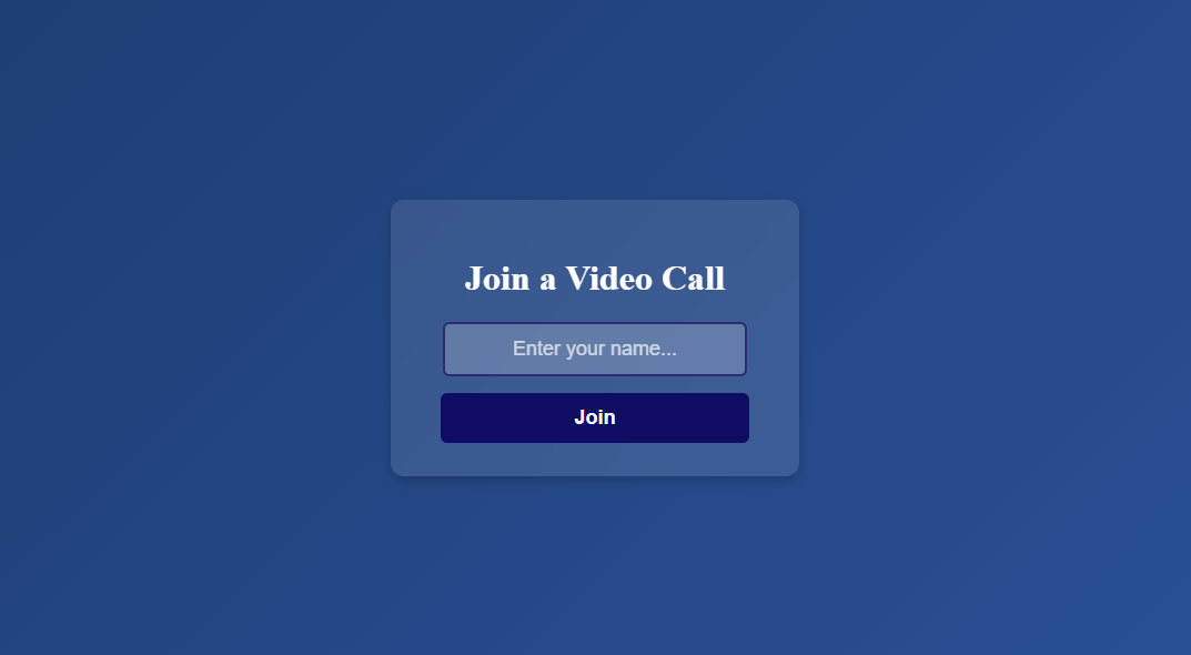Video Calling App